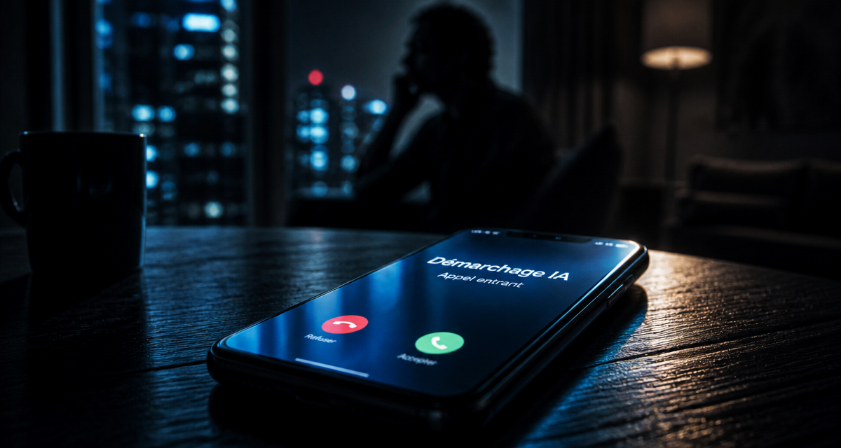 démarchage téléphonique ia notification appel smartphone