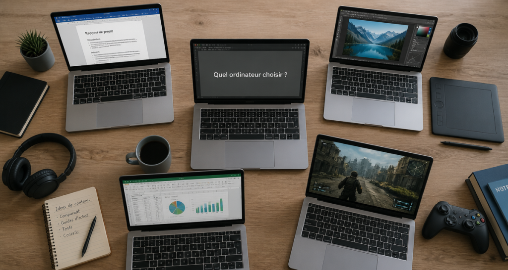 Quel ordinateur choisir ? 4 profils d&rsquo;usage pour éviter les erreurs de configuration