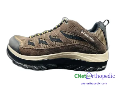 Shoe lift added to a men's Columbia sneaker