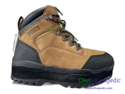 Shoe lift added to a men's Timberland boot