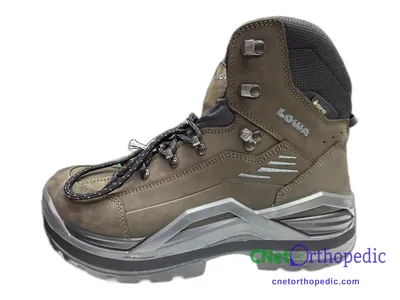 Shoe lift added to a men's Lowa boot