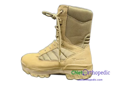 Shoe lift added to a men's Rocky boot
