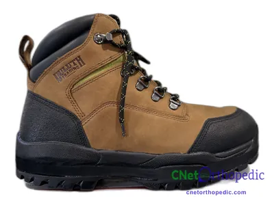 Shoe lift added to a men's Timberland boot