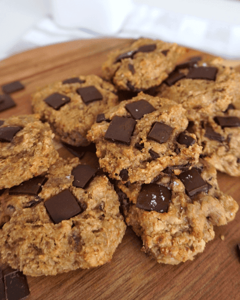 miniatura de banana cookies