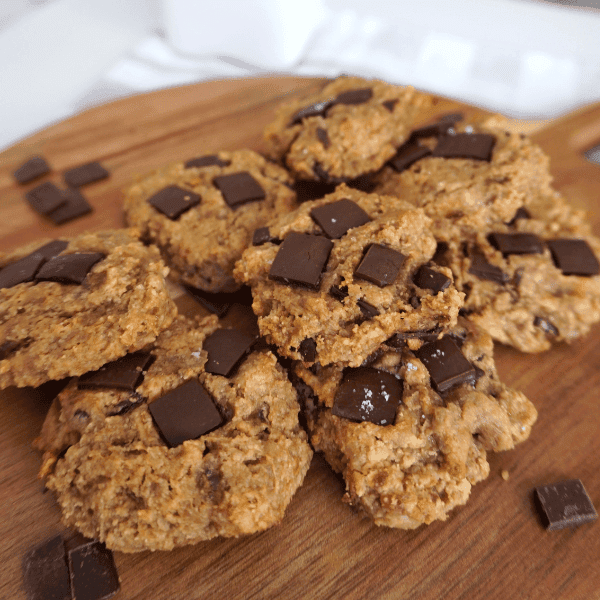 miniatura de banana cookies
