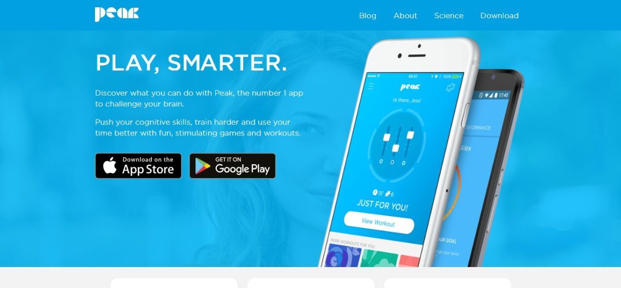 8. Peak (Best Brain Training Apps & Games)