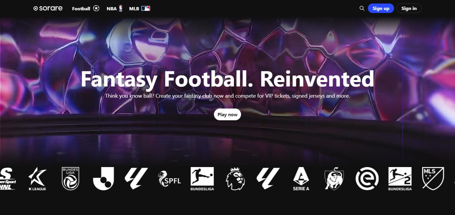 Sorare Best Free NFT Games To Earn Money