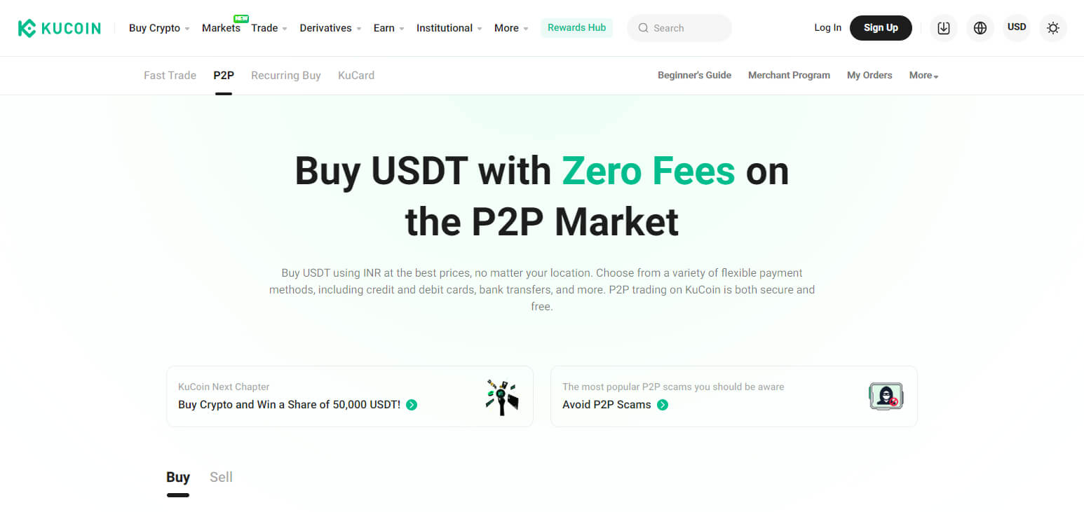 KuCoin P2P Best P2B Exchange Alternatives
