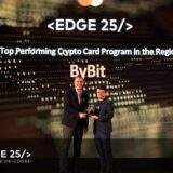 Bybit Card Honored as "the Best Performing Crypto Card" by Mastercard at EDGE 2026
