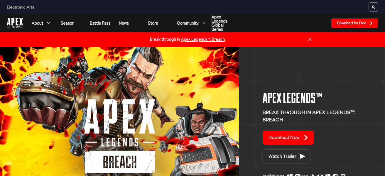 7. Apex Legends
