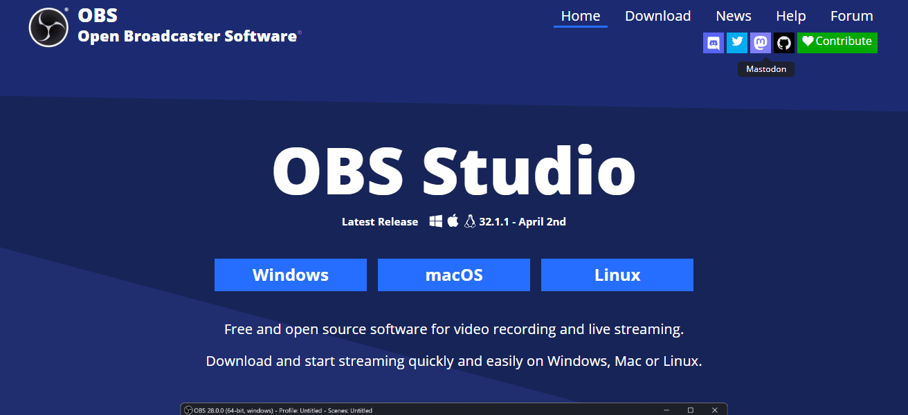  OBS Studio