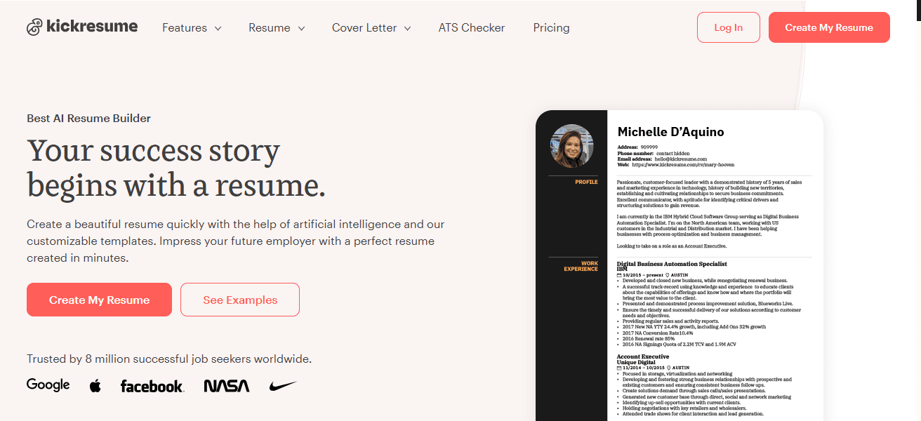 Kickresume