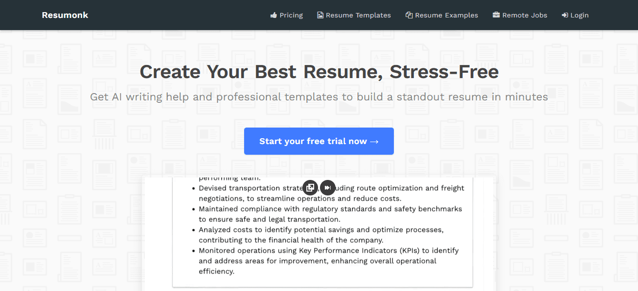 Resumonk