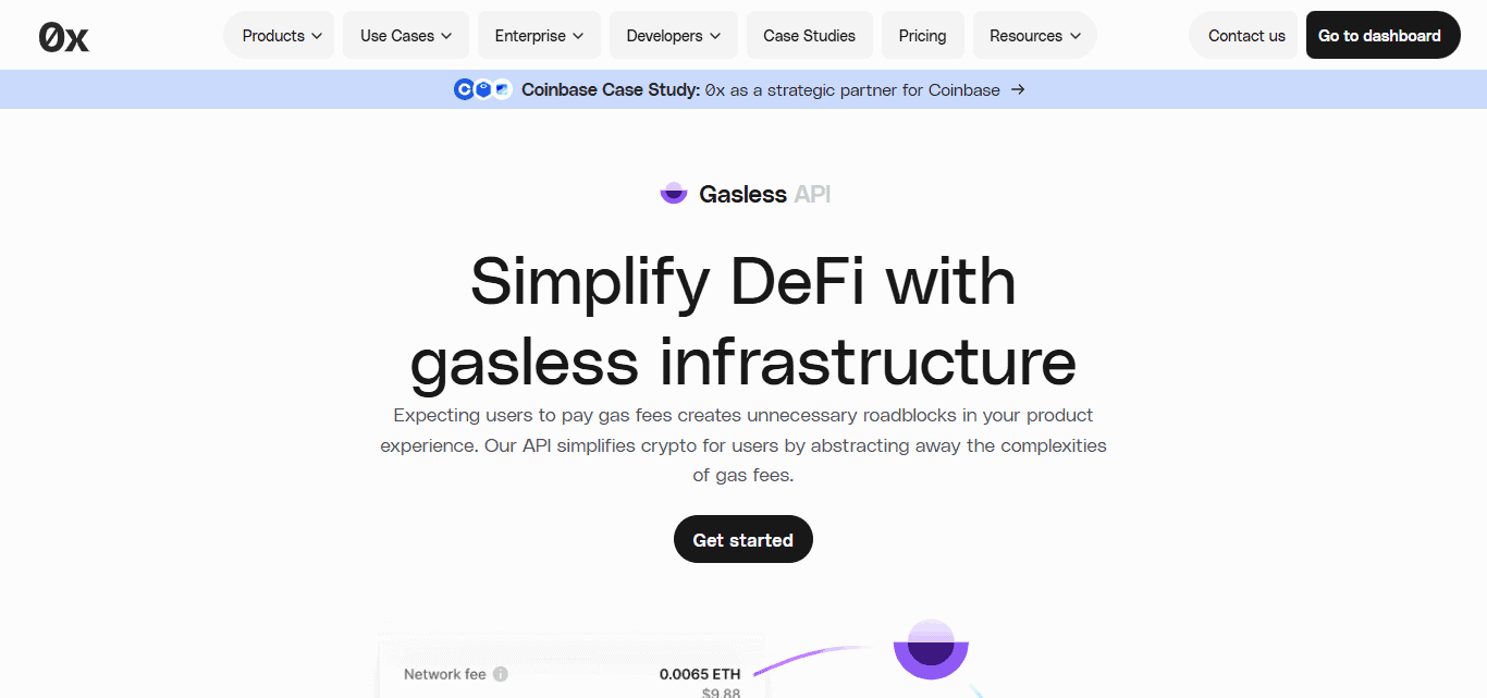 0x Gasless