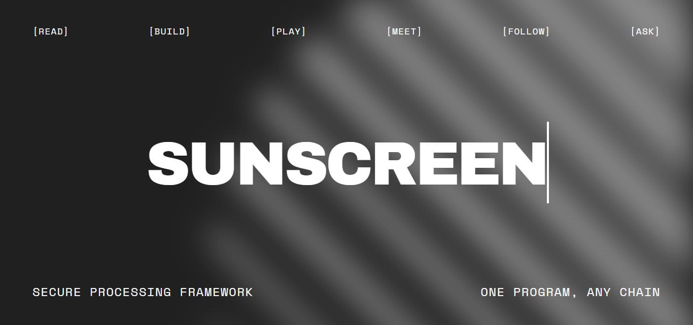 Sunscreen
