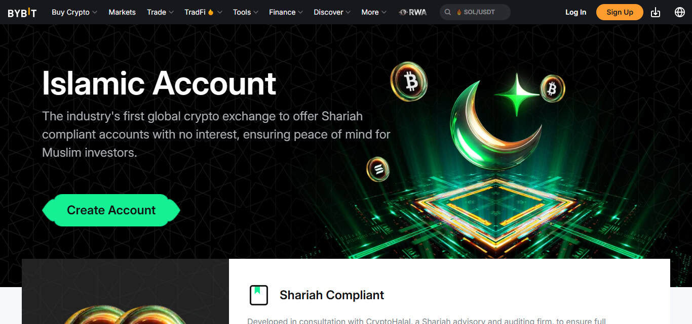 Bybit Islamic Account