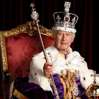 King charles official portrait sceptre and orb 1