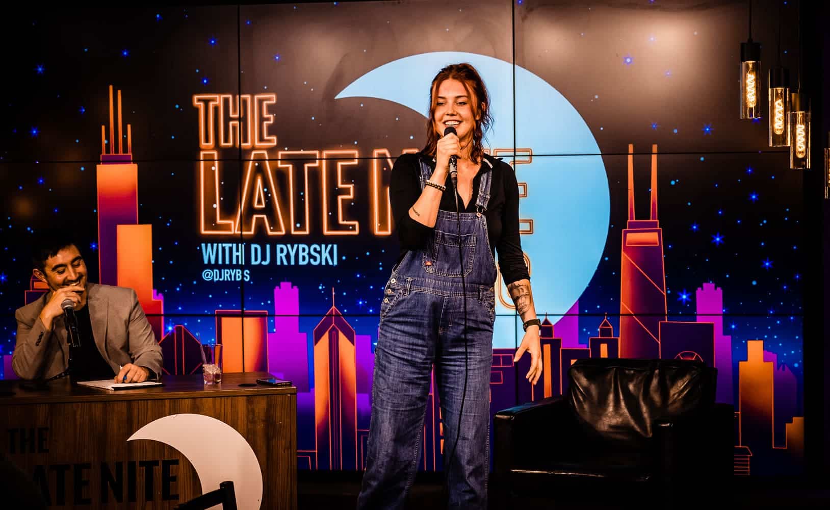 Open mic night at The Comedy Bar Chicago