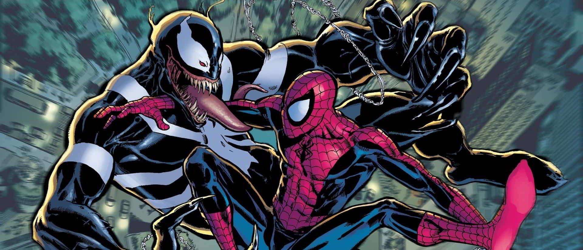 Venom and Spiderman Venom and Spiderman