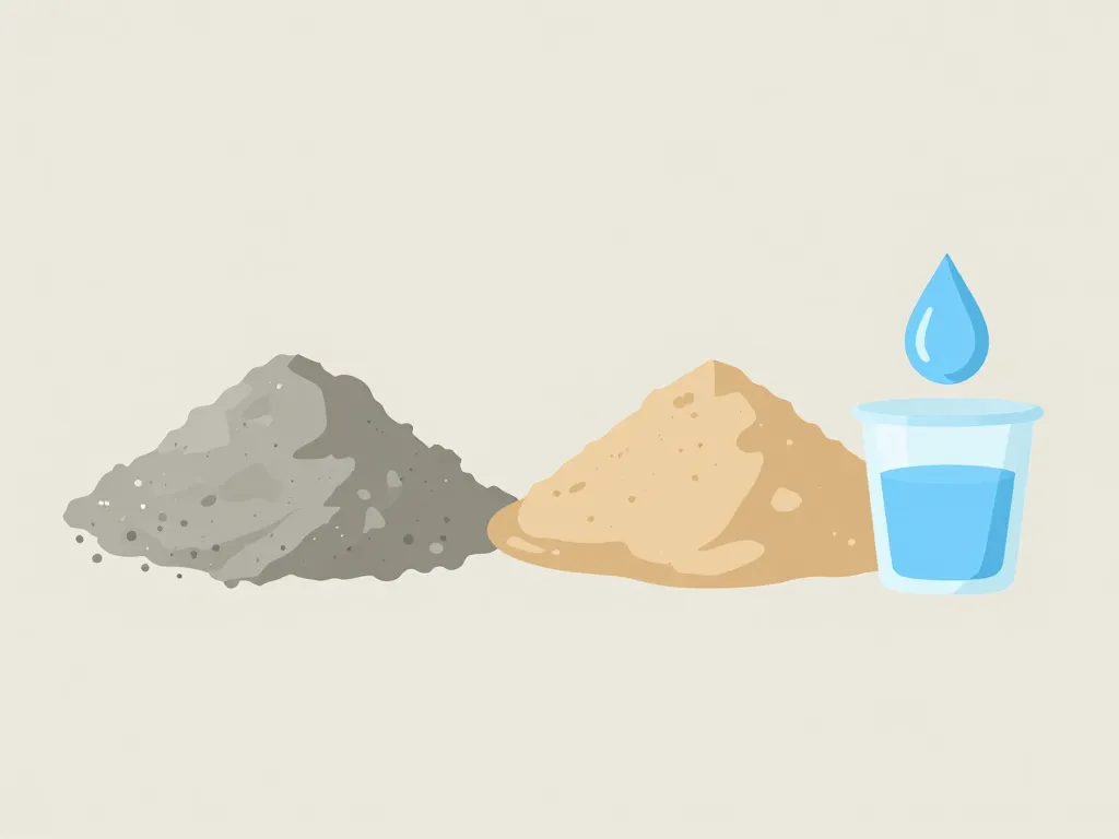 diagramme chape traditionnelle dosage proportions matériaux