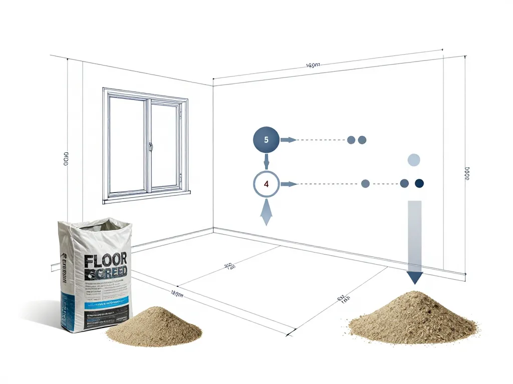 dosage chape calcul matériaux