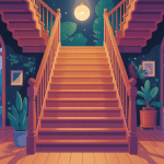 escalier qui grince wd40 maison silencieuse vectoriel