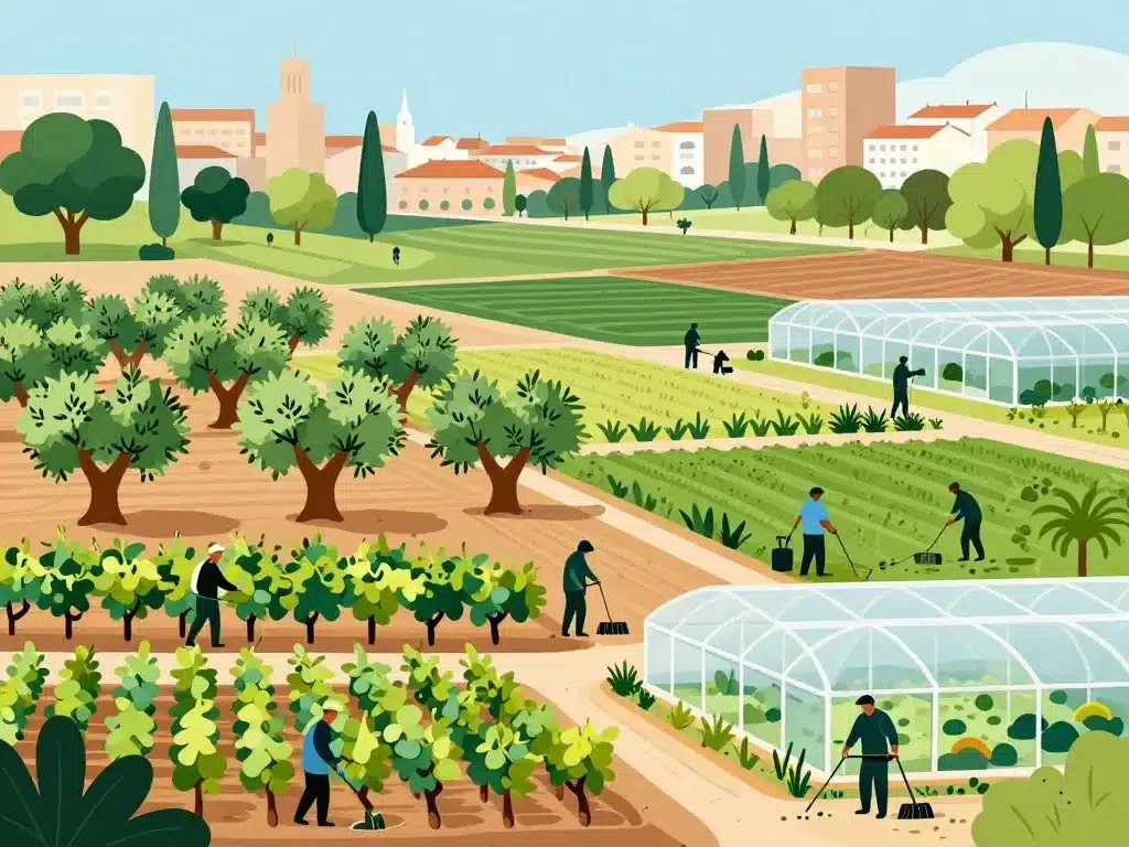 Usage glyphosate espagne agriculture et espaces urbains
