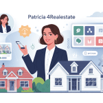 Illustration personal branding digital patricia4realestate