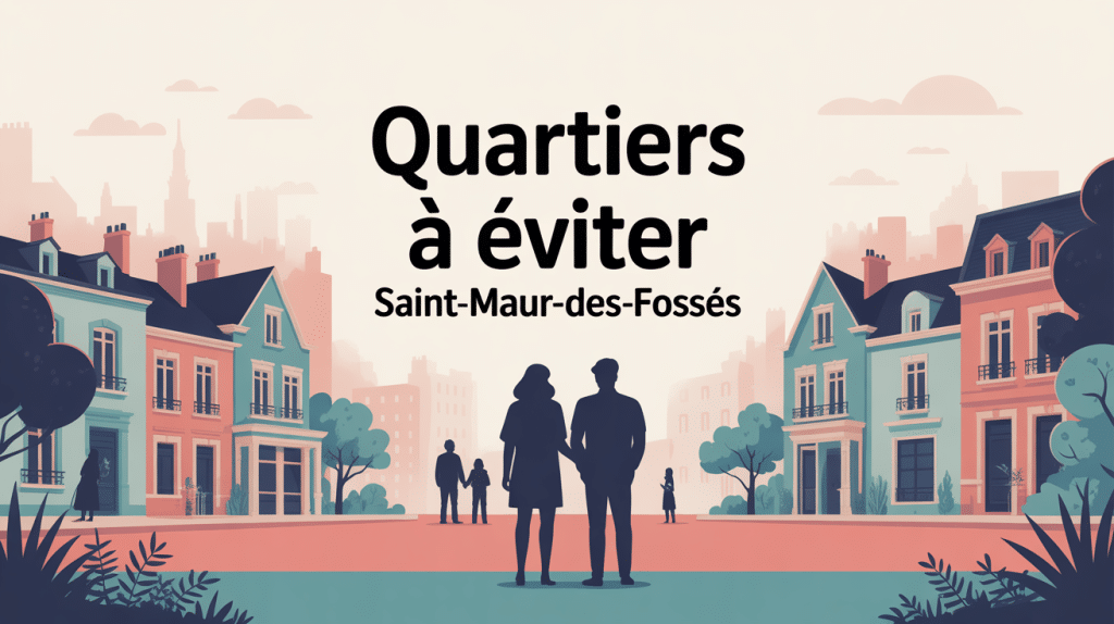 illustration quartier à éviter saint-maur-des-fossés vue ville résidentielle