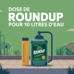 quelle dose de roundup pour 10 litres d'eau image dosage pulvérisateur