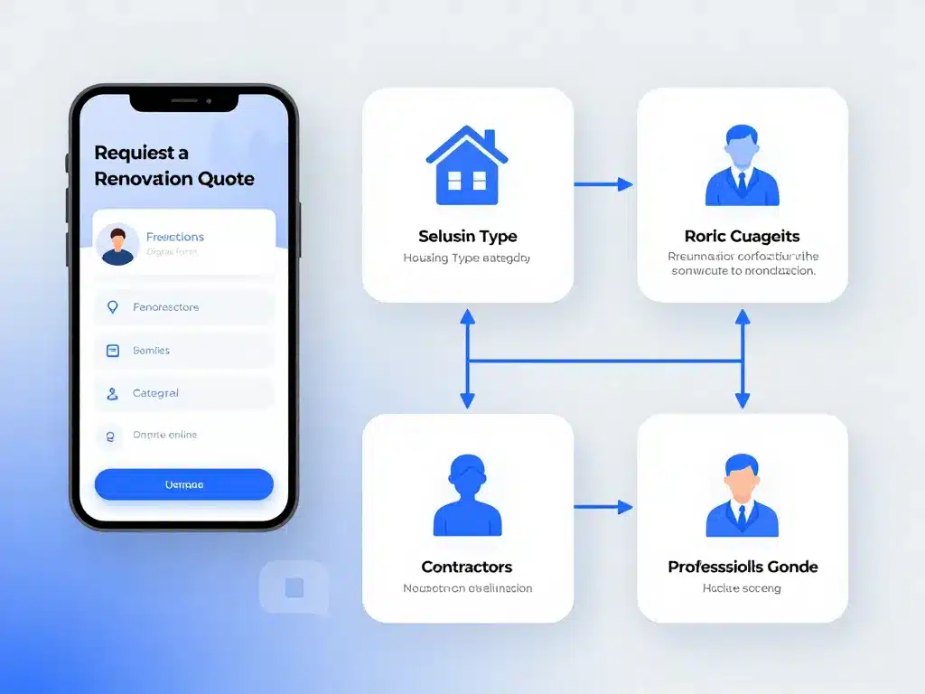 tousrenov.be devis demande rénovation étapes