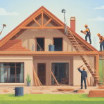 Renovation charpente maison vue structurelle