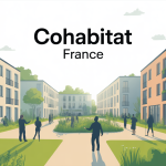 Illustration habitat participatif Cohabitat France