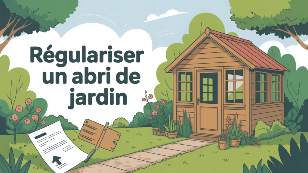 comment déclarer un abri de jardin déjà construit image informative