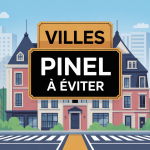 Image immobilier neuf Pinel les villes à éviter panneau signalisation