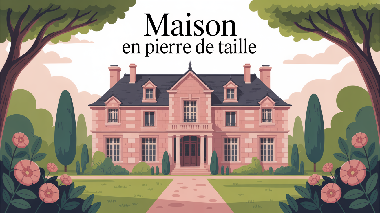 illustration centrale maison pierre de taille