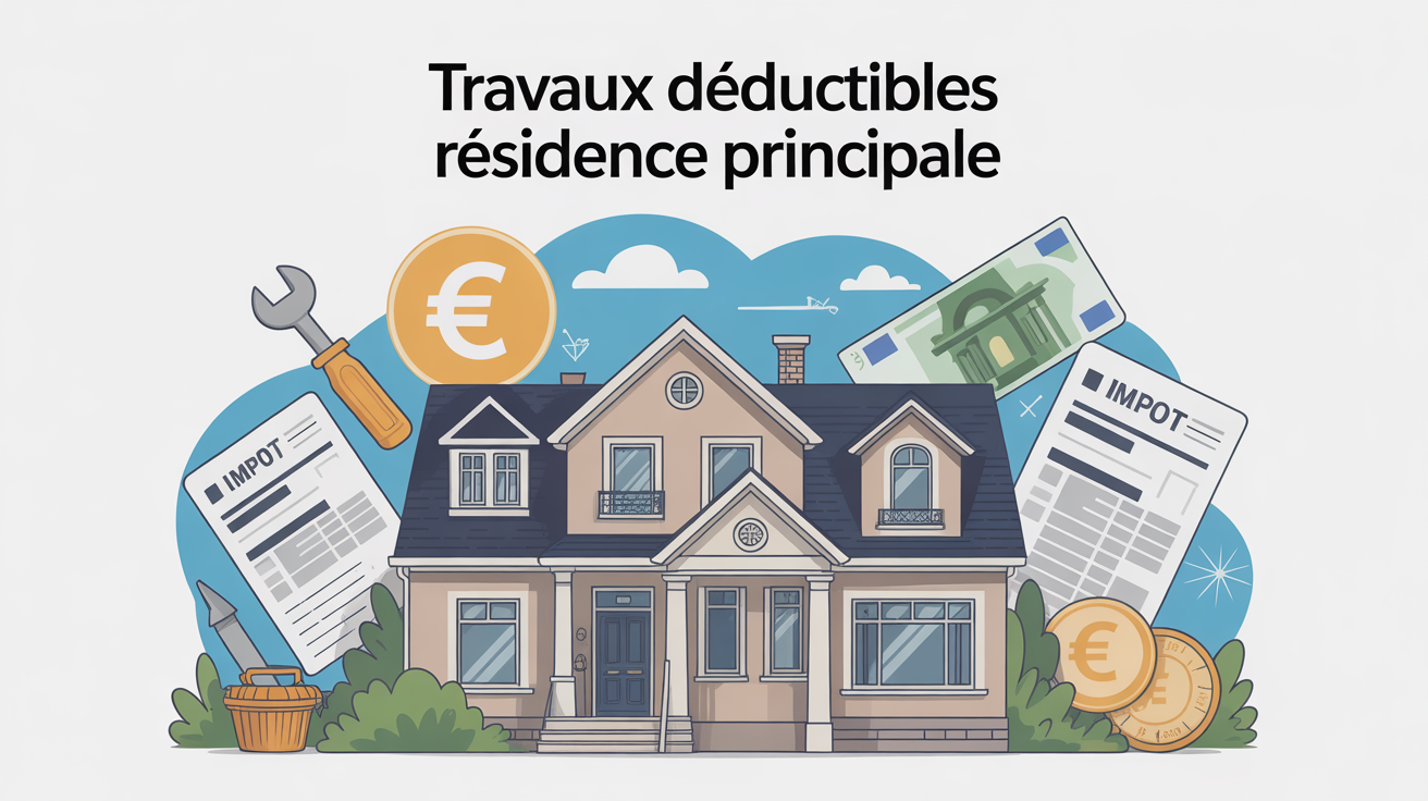Travaux déductibles impôts résidence principale 2024 maison et avantages fiscaux