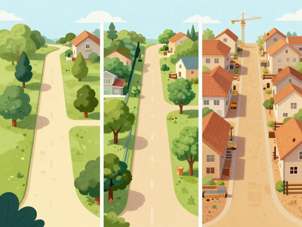 Exemples travaux sur servitude de passage