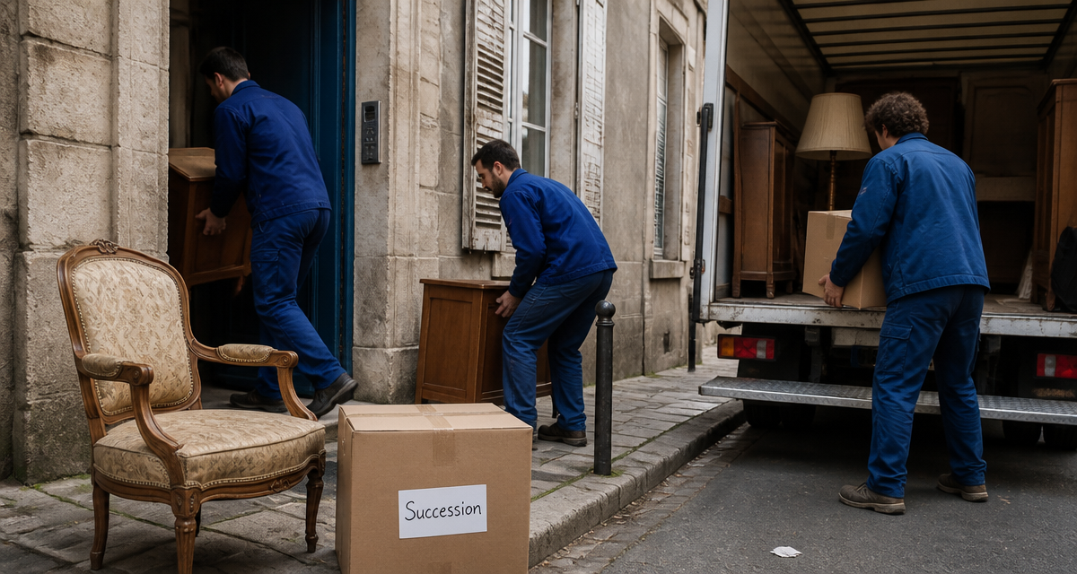 vide maison angers débarras succession