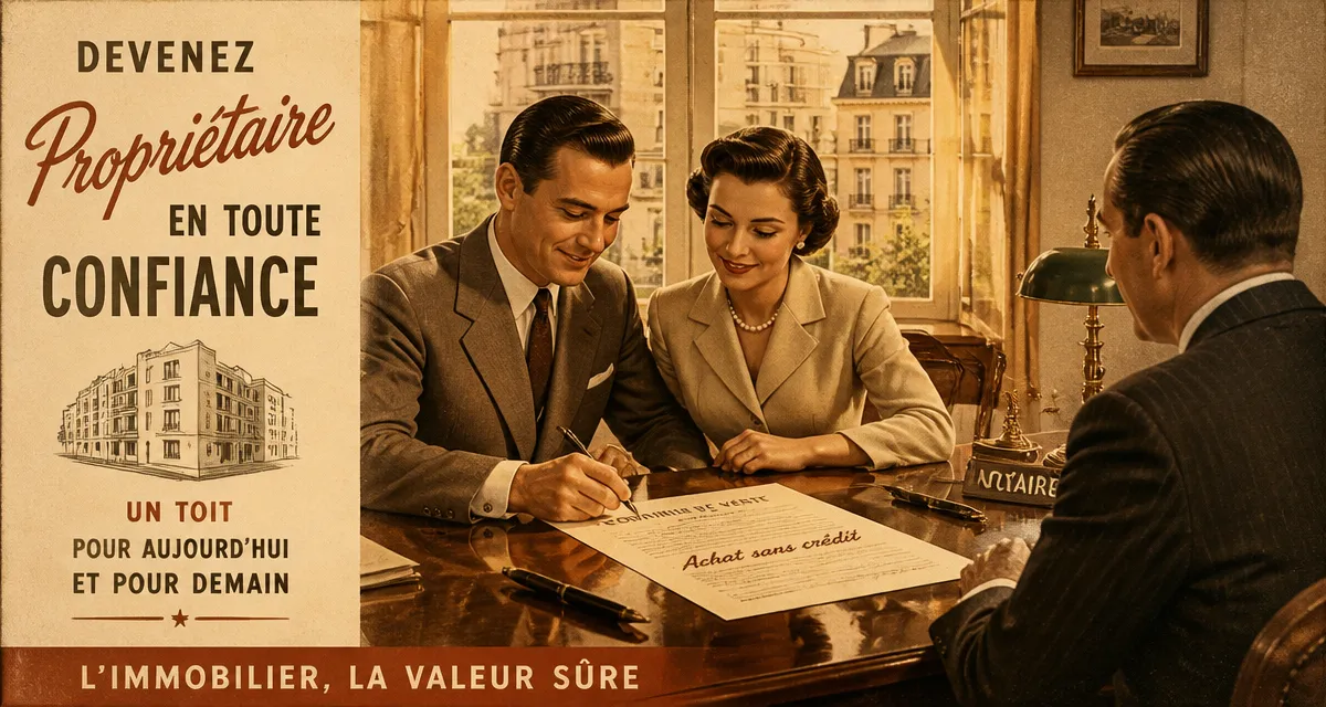 compromis de vente sans emprunt couple signature notaire
