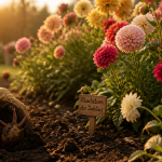 Quand planter les dahlias en pleine terre, plantation tubercule, jardin