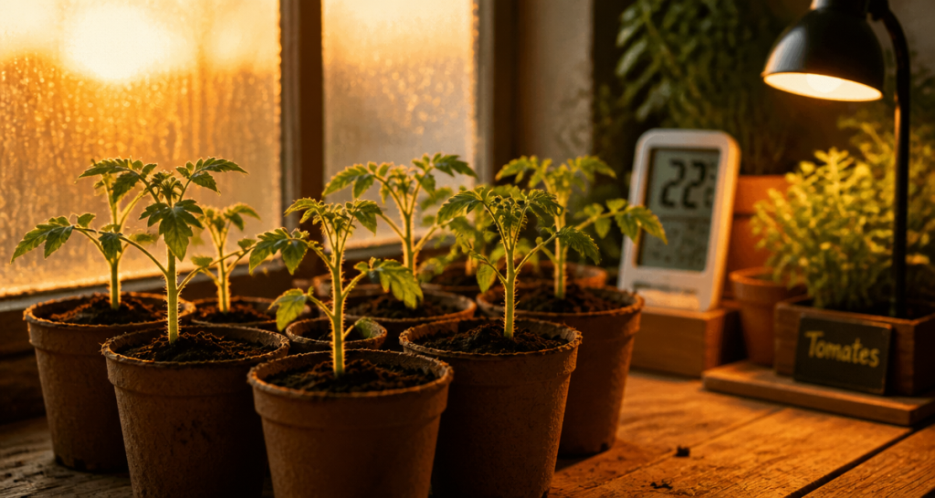 Quand semer graines de tomates en godet