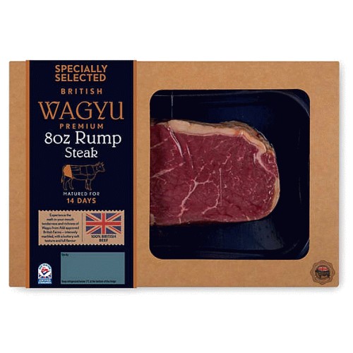 100% British Beef Wagyu Rump Steak