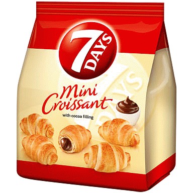7 Days 7 Days Mini Cocoa Croissants (185g)