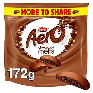Aero Melts Milk Chocolate Sharing Bag (172g)