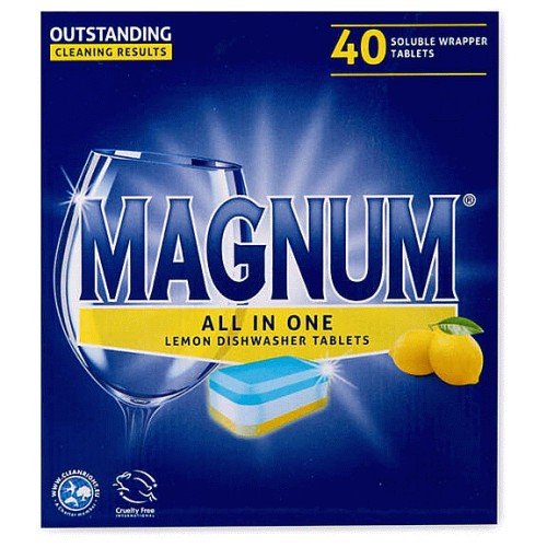 All in One Dishwasher Tablets Lemon