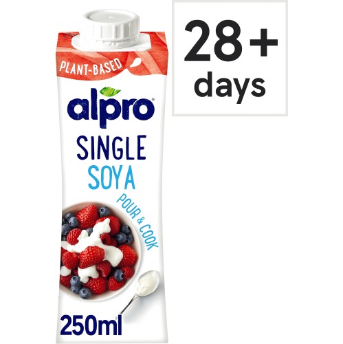 Alpro Chilled Soya Alternative to Single Cream (250ml)