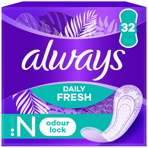 Always Dailies Fresh & Protect Normal Panty Liners (32)