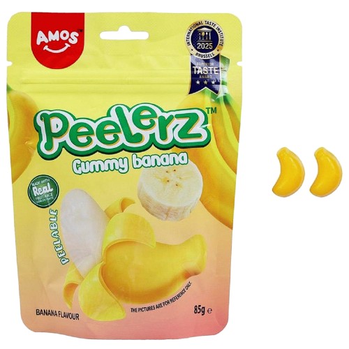 Amos Peelerz Gummy Banana