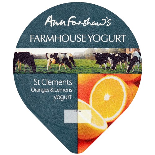 Ann Forshaw's Farmhouse Yogurt St Clements Yogurt